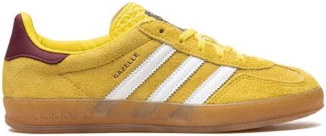 neuzen adidas geel|adidas gazelle sneakers.